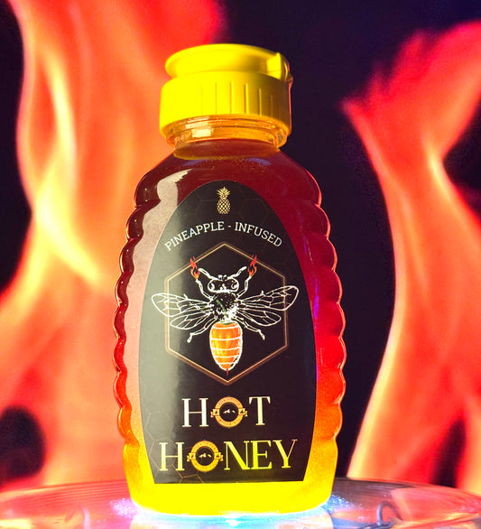 Strawberry-Infused HOT-HONEY