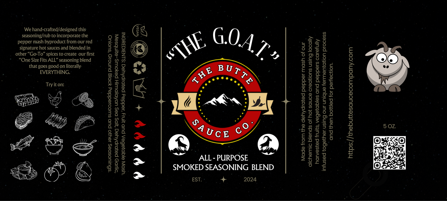 "The GOAT" All-Purpose Seasoning/Rub